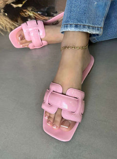 Sandalias para dama Plana 008 — Calzado Maom