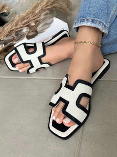 Sandalias para dama Plana Victoria — Calzado Maom