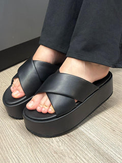 Sandalias para dama Plataforma Micro 05 — Calzado Maom