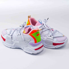 Tenis para dama Glam color naranja — Calzado Maom