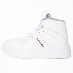 Tenis para dama Bota Nake Off color blanco — Calzado Maom