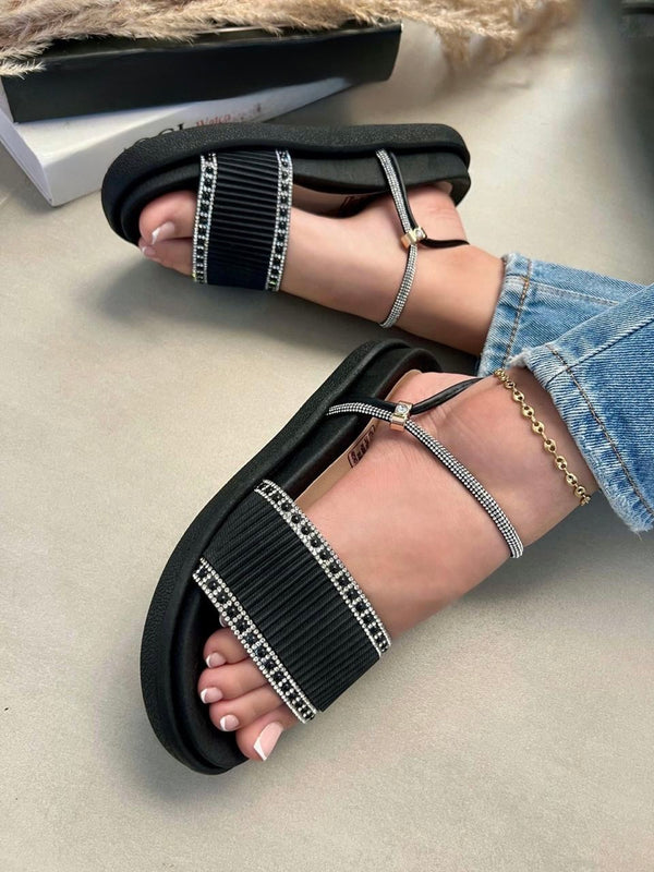 SANDALIA 007 BRILLOS