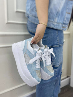 Tenis para dama Denim — Calzado Maom